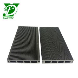 Modern Waterproof Wood Plastic Composite Hollow Decking