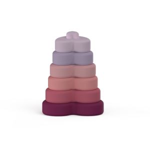 Bacteria Resist Silk Screen Stackable Toys For 1 Year Old