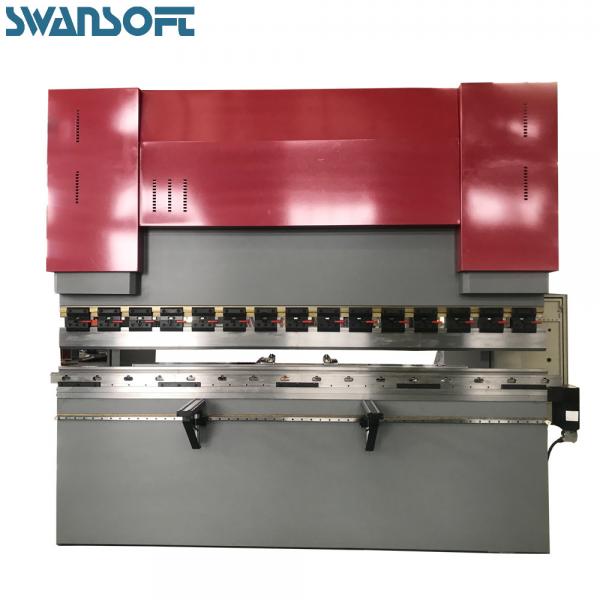 Quality SWANSOFT Power Hydraulic 100T 2000mm E21 NC control for press brake Sheet Plate Metal brake lining press machine for sale