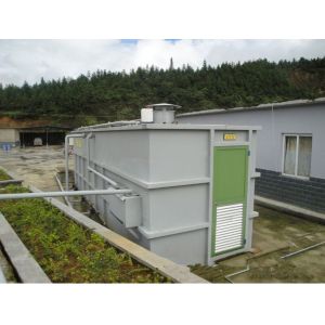 Good stability Containerized MBR sewage treatment system , membrane water