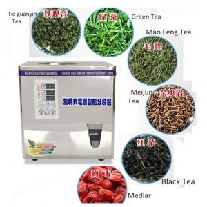 2-200g Herb Weighing and Filling Machine with Spiral Feeding