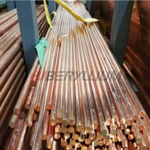 Spot Welding Brass CuCr Copper Chromium Alloy C18200 Rods