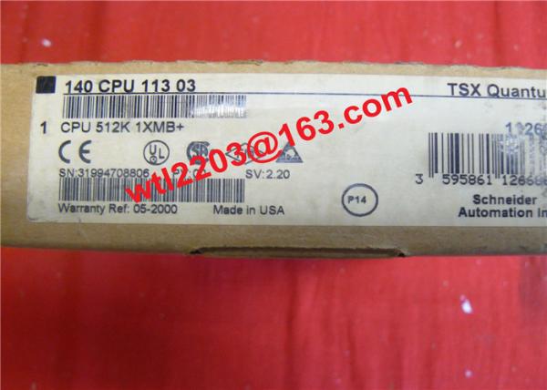 Quality 140CPU11303 Schneider Modicon Quantum CPU  Modicon Quantum Processor Programmable for sale