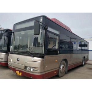 China 70 Seats LHD Used Yutong Buses CNG Urban City Bus 19000KM Mileage Tourist Coach Bus on sale