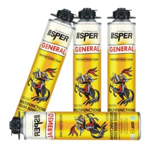 White Pu Foam Caulking Insulation Seal Polyurethane Foam 750ml