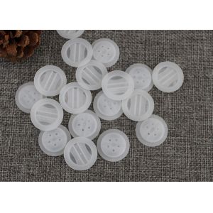 Eco Friendly PE Clear One Way Degassing Valve Adhere To Coffee Foil Flat Bottom