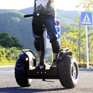 Powered Unicycle Electric Scooter Black Customized Three Driving Modes