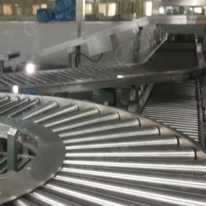 Simple Structure Roller Conveyor Belt Roller High Speed Type For Boxes Bags