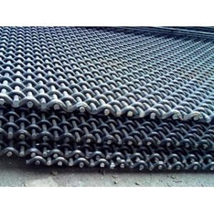Stainless Steel Crimped Wire Mesh Manganese Steel Vibrating Screen Wire Mesh