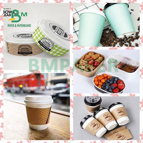 170gsm+ 18gsm Safe Printed Bleached Cup Stock For Hot And Ice Drinking Cup 170gsm+ 18gsm Safe Printed Bleached Cup Stock For Hot And Ice Drinking Cup