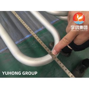 Inconel 625 u bend tube ASTM B444 UNS N06625 for Aerospace Industry