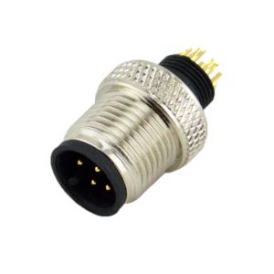 IP67 IP68 Waterproof Male Female Cable Connector M12 Circular Plug Type