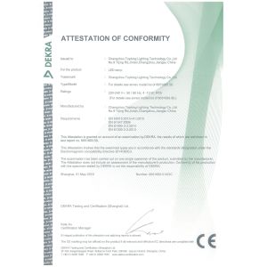 Changzhou Filamentlux Smart Technology Co., LTD Certifications