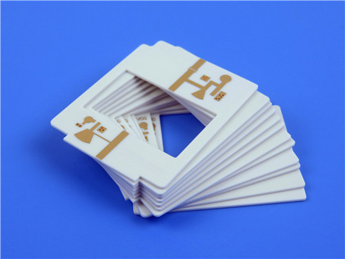 Double-Sided PCB TMM10i 25mil 0.7mm Thick Pure Gold For Superior Soldering Results