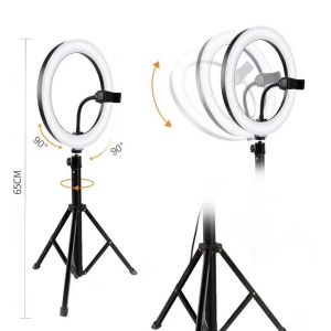 8" 10" 12" Photography Studio Kit Ring Lights Led Ringlights 1200 LM