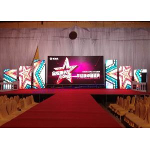Wholesale Stage Indoor Led Screen Rental , Full Color Led Display Board 1800CD Brightness from china suppliers