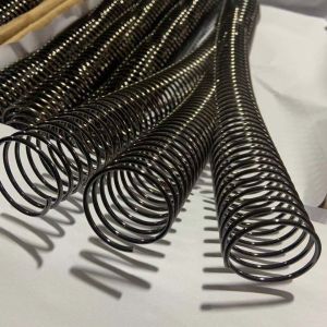 Wire Dia2.0mm Electroplating Black Spiral Binding Coils