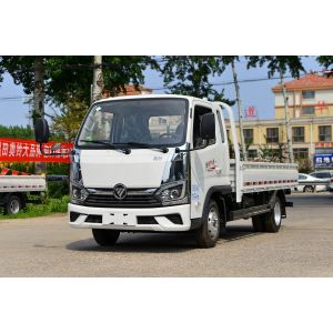 China Foton Auman Light Truck 2.0L 127HP CNG 3.94m Euro 6 5 Gears Single Row Seats Tailgate Cargo Box on sale
