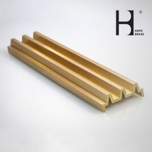 Wholesale Copper Alloy C38500 Brass Extrusion Profiles for Building decoration Material Customized Size Shape OEM ODM 5mm ~180mm from china suppliers
