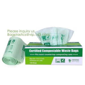 Hospital Medical Custom Cassava Scented Compostable Eco pack Bio Degradable
