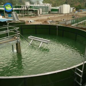 3,450N/cm Dry Bulk Grain Storage Tank 0.25mm Coating Thickness