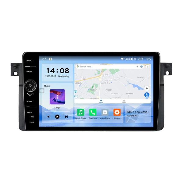 Dashboard Placement 8core Android 12.0 Octa Core 1 Din Car Stereo Audio Radio