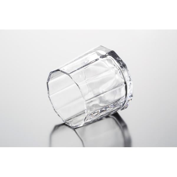 7 Ounce Glass Drinking Cups 200ml Diamond Crystal Whisky Glasses Machine Pressed