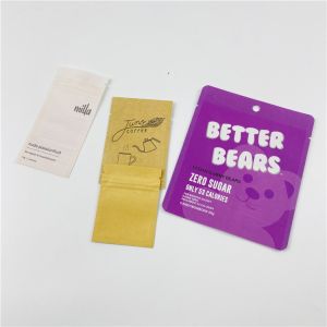 Digital Printing MOPP Compostable Sachet Flat Bag 23x35cm