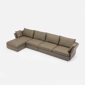 Wholesale Modern Style Sectional Sofa L Shape Couch With Chaise Lounge Hotel Sofa Set from china suppliers