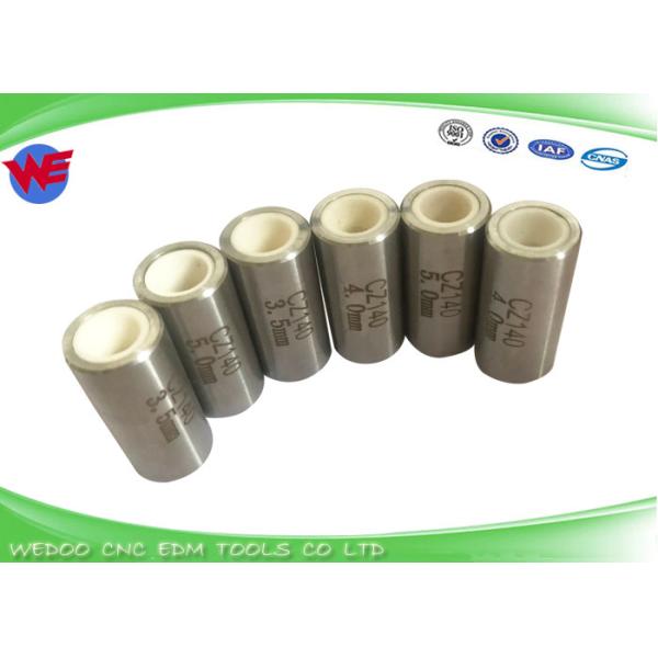 Quality 12×25mmL 4.0MM 5.0MM EDM Drilling Machine Ceramic Pipe Guides Drill guides for sale