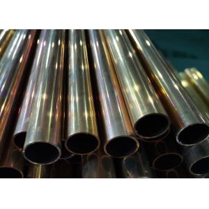 Low Temperature Pipeline ASTM C27000 Yellow Copper Pipe