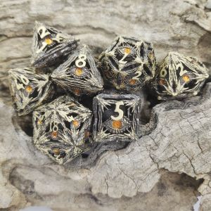 Wear Resistant Precision RPG Dice Sharp Resin Dice Dice Practical Polyhedral