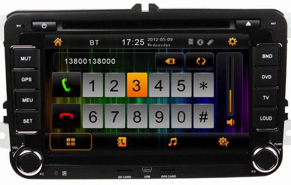ouchuangbo car dvd navigation for Volkswagen Golf 5 with DVD MP4 media player OCB-7008