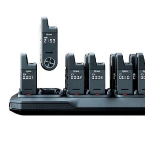 Small Intercom S1 Mini Analog Two Way Radio With Charger & Earset Lavalier