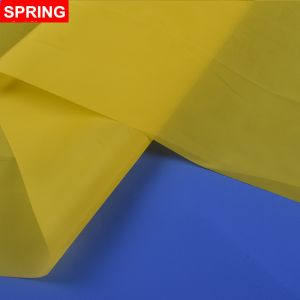 High Dimensional Accuracy White Polyester Screen Printing Mesh Plain Weave