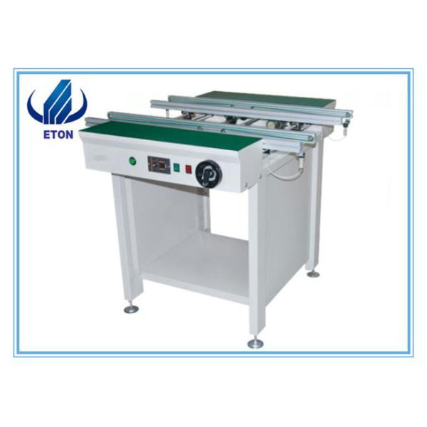 Automatic SMT PCB Conveyor Steel Frame 1.2M Double Track Two Sets Of Stepper