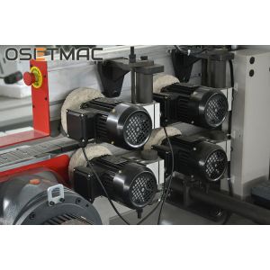 Width 60mm Woodworking Edge Banding Machine with 8 Functions