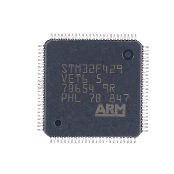 Quality STM32F429 Microcontrollers IC MCU 32BIT Ic Chip 12KB FLASH 100LQFP STM32F429VIT6 And STM32F429VET6 for sale