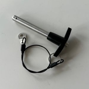 Stainless Steel T Handle Quick Release Pin with Lanyard
