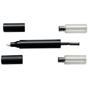 China Custom Plastic Mascara Tube 10ml Double Head Cosmetic Container on sale