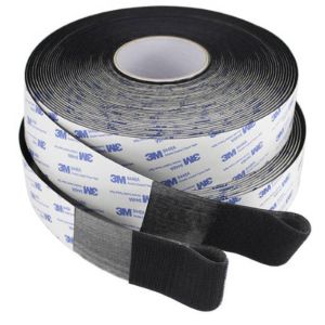 China 3M Adhesive Backed Hook and Loop Tape with 10,000+ Durability and -40℃ to +120℃ Temperature Range on sale