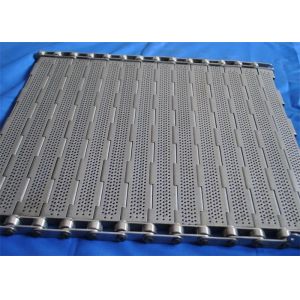 Wholesale Stainless Steel Perforated Chain Link Plate Conveyor Belt Hinged Plate Mesh Belt from china suppliers