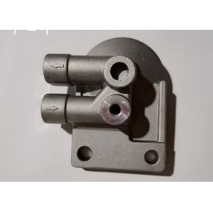 China Komatsu Excavator Oil Filter Head , Fleetguard Oil Filter Head Long Durability Reliable on sale