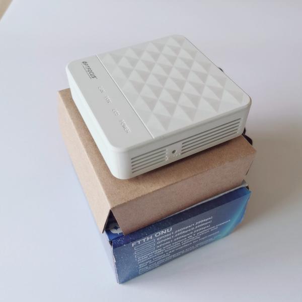 Quality GPON OLT ONU English firware GPON/EPON ONU with single GE LAN pot Apply To FTTH Modem silimar with Huawei HG8310 for sale