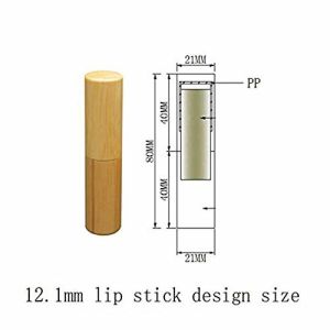 5g 5ml Lipstick Tube Container Eco Friendly Chapstick Tubes 21mm