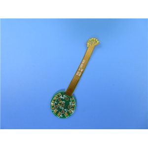Multilayer Rigid Flexible PCB 3 Layer FPC Polyimide at 1.0mm Thick with