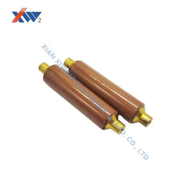 15KVAC 75pF High Voltage Live Display Ceramic Capacitor Mandrel 2000VAC