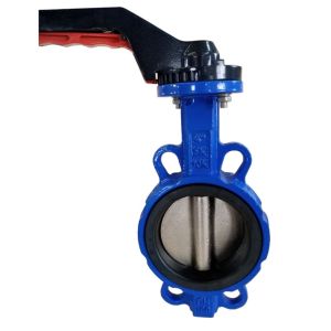 DIN3354 cast iron butterfly valve without pin made in China