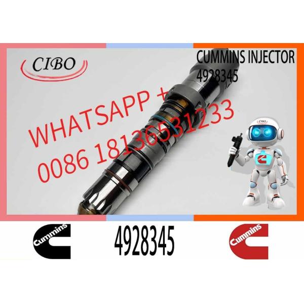 Construction Machinery Spare Parts Injector 3867762 4928345 4087886 4001830 Fix