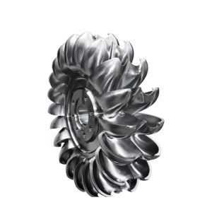 1mw Pelton Runner Water Turbine Hydro Power Wheel Customized Water Wheel